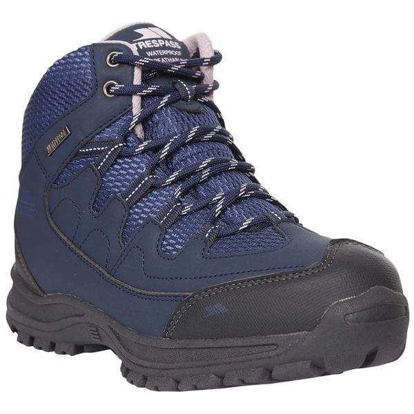 Buty Damskie Mitzi Wodoodporne. Szare trekkingi Trespass, z gumy, trekkingowe. Za 302.99 zł.