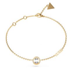 Bransoletka Guess. Żółte bransoletki Guess, złote. Za 139.99 zł.