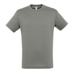 Koszulka Regent Dla Dorosłych Unisex. Szare bluzki SOL'S, s, bez wzorów, sportowe, bez kołnierzyka, bez ramiączek. Za 33.99 zł.