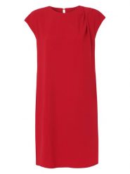 TATUUM Sukienka w kolorze czerwonym rozmiar: 46. Czerwone sukienki Tatuum, na co dzień, bez wzorów, bez kołnierzyka, bez ramiączek, mini, proste. Za 161.34 zł.