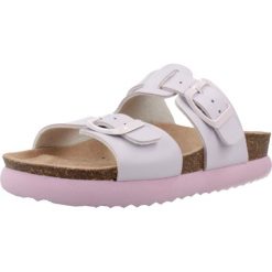 Sandały GEOX J SANDAL BUBBLEBOW Fioletowy. Fioletowe sandały Geox, bez wzorów, z syntetyku, sportowe, bez obcasa, bez zapięcia. Za 197.99 zł.