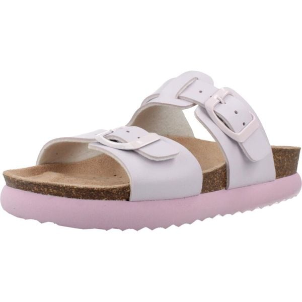Sandały GEOX J SANDAL BUBBLEBOW Fioletowy. Fioletowe sandały Geox, bez wzorów, z syntetyku, bez obcasa, bez zapięcia. Za 173.99 zł.