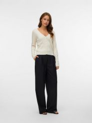 ONLY Kardigan w kolorze kremowym rozmiar: XL. Brązowe kardigany Only, xl, bez wzorów. Za 127.95 zł.