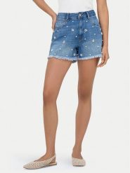 ONLY Szorty jeansowe Zuma 15370792 Niebieski Regular Fit. Niebieskie szorty Only, bez wzorów, z bawełny. Za 169.99 zł.