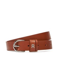 Pasek Damski Tommy Hilfiger. Brązowe paski TOMMY HILFIGER, bez wzorów. Za 219.99 zł.
