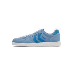 Trenerzy Hummel Perfect TN. Niebieskie obuwie sportowe Hummel, bez zapięcia, do piłki ręcznej. Za 254.50 zł.