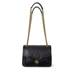 Torebka LAUREN RALPH LAUREN. Czarne torebki klasyczne Lauren Ralph Lauren, bez wzorów, bez dodatków. Za 1,599.00 zł.