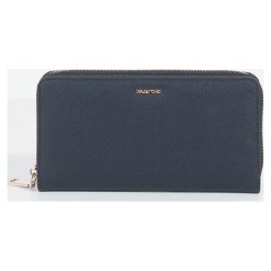 Parfois - Portfel. Niebieskie portfele Parfois, bez wzorów, z materiału. W wyprzedaży za 49.90 zł.