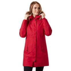 Kurtka uniwersalna damska Helly Hansen Mayen Parka. Czerwone kurtki Helly Hansen, s, z syntetyku, sportowe, z kapturem. Za 1,004.50 zł.