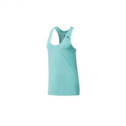 Koszulka sportowa damska Reebok Wor AC Tank. Niebieskie koszulki sportowe Reebok, bez wzorów, bez ramiączek. Za 147.00 zł.