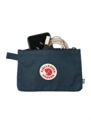 Saszetka Fjallraven Kanken Gear Pocket - navy. Niebieskie torby na ramię Fjällräven, bez wzorów, z tkaniny, małe, bez dodatków. Za 89.99 zł.