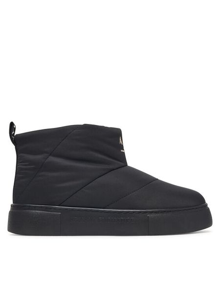 Armani Exchange Śniegowce XW003101 AF19615 UC001 Czarny. Czarne trapery i śniegowce Armani Exchange, z materiału. Za 779.99 zł.