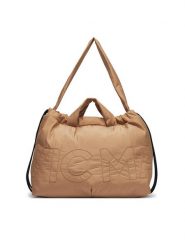Vic Matié Torebka 1E0700TG 999A090310 Brązowy. Brązowe shopper Vic Matié, bez wzorów, z materiału, bez dodatków. Za 849.99 zł.