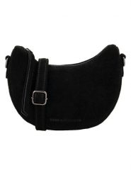 HIDE & STITCHES Skórzana torebka "Brazos" w kolorze czarnym - 22 x 16 x 5,5 cm rozmiar: onesize. Czarne torby na ramię HIDE & STITCHES, bez wzorów, z materiału, na ramię, bez dodatków. Za 130.99 zł.