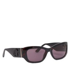 Okulary przeciwsłoneczne Guess. Brązowe okulary przeciwsłoneczne Guess, z aplikacjami. Za 479.99 zł.