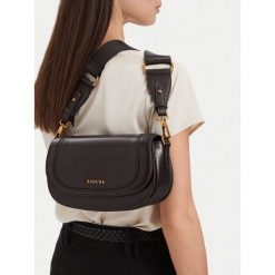 Torebka Badura. Brązowe torebki klasyczne Badura, bez wzorów, bez dodatków. Za 199.99 zł.