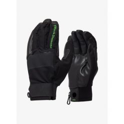 Rękawiczki damskie Black Diamond Torque Gloves. Czarne rękawiczki Black Diamond, bez wzorów, sportowe. Za 197.99 zł.