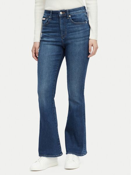 Calvin Klein Jeans Jeansy LV047G917G Niebieski Bootcut Fit. Niebieskie jeansy Calvin Klein Jeans, bez wzorów. Za 331.99 zł.
