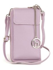 Lia Biassoni Skórzana torebka "Cerca" w kolorze fioletowym na telefon - 11 x 19 x 4 cm rozmiar: onesize. Różowe torby na ramię Lia Biassoni, bez wzorów, z materiału, przez ramię, bez dodatków. Za 173.99 zł.