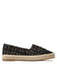 DeeZee Espadryle WSS990-104 Czarny. Czarne espadryle DeeZee, bez wzorów, ze skóry, bez obcasa, bez zapięcia. Za 69.99 zł.