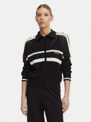 Guess Bluza V6GR08 Z0729 Czarny Regular Fit. Czarne bluzy Guess, xl, z aplikacjami, z syntetyku, bez kaptura. Za 381.99 zł.