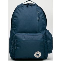 Converse - Plecak. Niebieskie plecaki Converse, bez wzorów, z materiału. W wyprzedaży za 139.90 zł.
