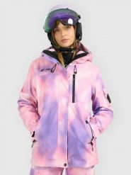 4F Kurtka snowboardowa membrana 15000 damska - multikolor S. Brązowe kurtki narciarskie 4f, s, bez wzorów, z materiału, bez kaptura, narciarskie. Za 699.99 zł.
