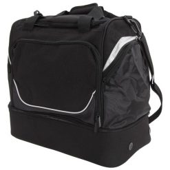 Torba Sportowa Pro Team Hardbase (40 Litrów). Czarne torby na ramię QUADRA, bez wzorów, z materiału, sportowe, na ramię, z nadrukiem, bez dodatków. Za 265.99 zł.