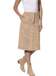 WITT WEIDEN Spódnica w kolorze beżowym rozmiar: 50. Brązowe spódnice WITT WEIDEN, na co dzień, bez wzorów, midi, proste. Za 39.99 zł.