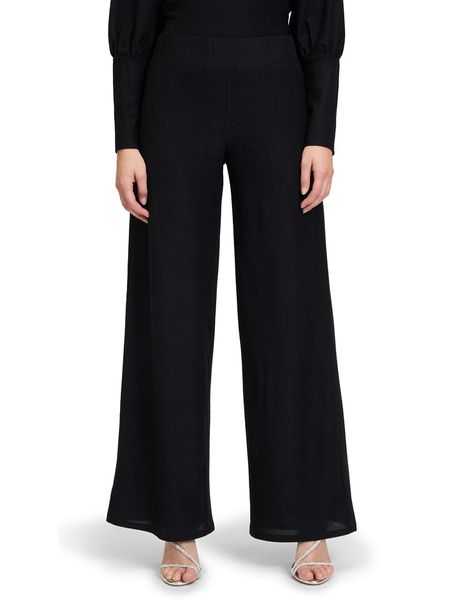 Vera Mont Spodnie w kolorze czarnym rozmiar: 38. Czarne spodnie materiałowe Vera Mont, na co dzień, bez wzorów, z materiału. Za 161.73 zł.