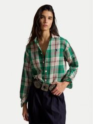 Polo Ralph Lauren Koszula 211971515503 Zielony Relaxed Fit. Zielone koszule Polo Ralph Lauren, xs, bez wzorów, z bawełny, bez kołnierzyka, bez ramiączek. Za 989.99 zł.