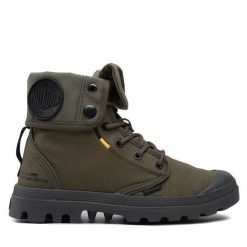 Trapery Palladium. Brązowe trapery i śniegowce Palladium. Za 449.99 zł.