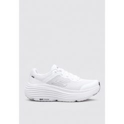 Tenisówki Skechers Model Max Cushioning Endea Kolor Biały. Białe obuwie sportowe Skechers, z tkaniny, bez zapięcia, tenisowe. W wyprzedaży za 329.80 zł.