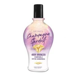 Tan Asz U Champagne Stardust bronzer do opalania z perłowym blaskiem peptydami i podwójną dawką bronzerów Samoopalacze 221 ml. Samoopalacze Tan Asz U. Za 228.99 zł.