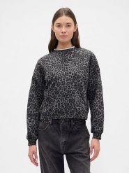 GAP Bluza w kolorze antracytowym rozmiar: XXL. Czarne bluzy sportowe GAP, xxl, bez wzorów, bez kaptura. Za 172.08 zł.