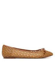 TWINSET Baleriny 251TGT030 Brązowy. Brązowe baleriny Twinset, bez wzorów, ze skóry, bez obcasa. Za 579.99 zł.