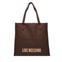 Torebka LOVE MOSCHINO. Brązowe torebki klasyczne Love Moschino, bez wzorów, bez dodatków. Za 949.99 zł.
