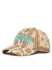 Just Cavalli Czapka z daszkiem 80RAZK30 ZG407 Beżowy jasny. Brązowe czapki Just Cavalli, bez wzorów, z bawełny. Za 249.99 zł.