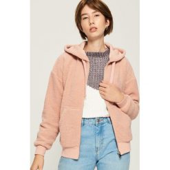 Pluszowa bluza z kapturem - Różowy. Bluzy sportowe marki Sinsay. Za 99.99 zł.