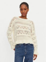 Haveone Sweter MEV-M119 Écru Regular Fit. Swetry Haveone, m, bez wzorów, z wełny, bez ramiączek. Za 359.99 zł.