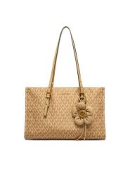 MICHAEL Michael Kors Torebka Zadie 30T6A6ZT8C Kremowy. Białe torebki klasyczne MICHAEL Michael Kors, bez wzorów, z materiału, bez dodatków. Za 879.99 zł.