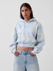 GAP Bluza w kolorze błękitnym rozmiar: S. Niebieskie bluzy GAP, s, bez wzorów, z kapturem. Za 124.95 zł.