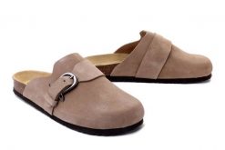 DR. BRINKMANN 600086-08 beige, klapki profilaktyczne damskie. Brązowe klapki Dr. Brinkmann, bez wzorów, ze skóry, bez obcasa. Za 274.90 zł.