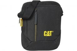 SASZETKA CATERPILLAR listonoszka torebka podręczna na ramię czarna. Czarne torby na ramię Caterpillar, bez wzorów, z materiału, sportowe, na ramię, bez dodatków. Za 84.15 zł.