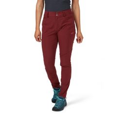 Spodnie softshellowe damskie Rab Women's Incline Light Pants. Czerwone spodnie sportowe RAB, m, bez wzorów, trekkingowe. Za 349.99 zł.