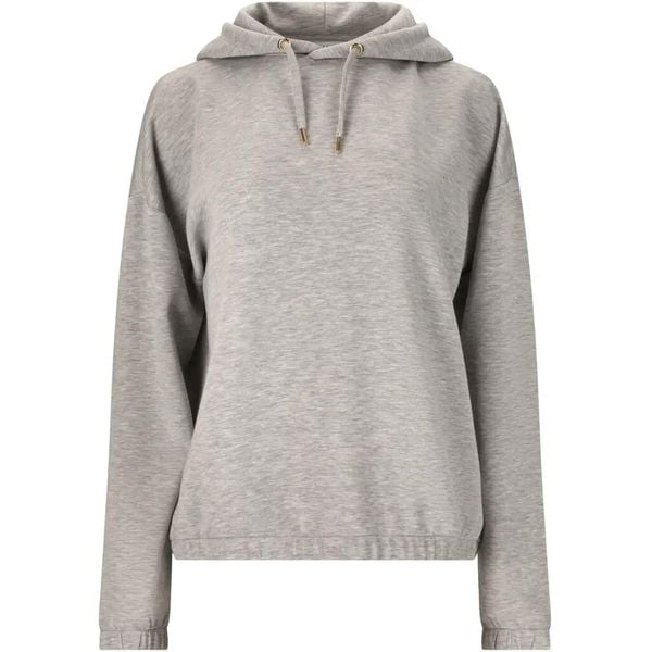 Bluza damska z kapturem Athlecia Namier. Szare bluzy ENDURANCE, bez wzorów, z elastanu, z kapturem. Za 237.05 zł.