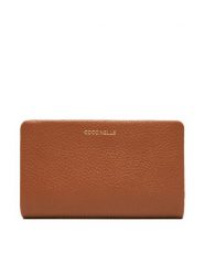 Coccinelle Portfel E2 TBM 11 F3 01 Brązowy. Brązowe portfele Coccinelle, bez wzorów, ze skóry. Za 549.99 zł.