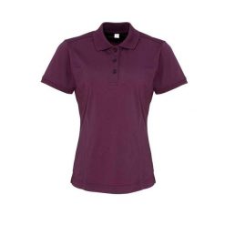 Damska Koszulka Polo Coolchecker. Fioletowe koszulki polo PREMIER, l, bez wzorów, bez kołnierzyka, bez ramiączek. Za 80.99 zł.