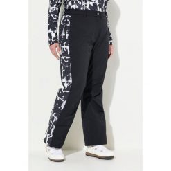Damskie Spodnie funkcyjne HYPRAR wodoodporne paski na rzep osłona przeciwśnieżna. Czarne spodnie narciarskie Ulla Popken, plus size, bez wzorów, z elastanu, narciarskie. Za 584.99 zł.