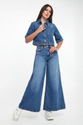 Jeansy damskie z wysokim stanem LIU JO. Jeansy Liu Jo, bez wzorów, z podwyższonym stanem. Za 689.00 zł.